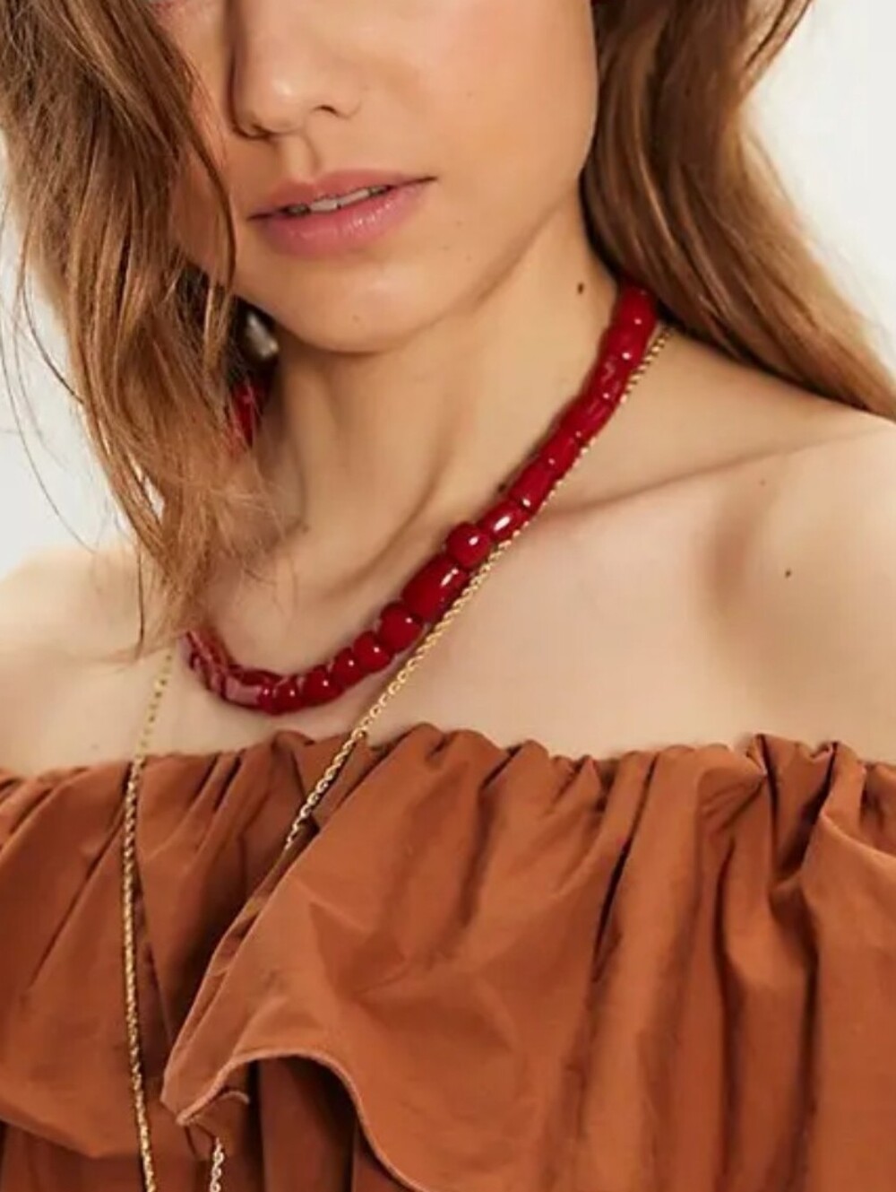 NWOT Free People Soleil Stone Necklace.